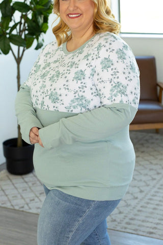 Amy Triple Stretch Floral Mix Premium Pullovers (3 colors)-2- Long Sleeve Tops-Michelle Mae-Styled by Stacked - A Plus Size Women's Boutique in Lakeville, MN