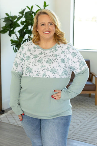 Amy Triple Stretch Floral Mix Premium Pullovers (3 colors)-2- Long Sleeve Tops-Michelle Mae-Styled by Stacked - A Plus Size Women's Boutique in Lakeville, MN