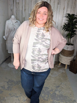 Andi Cooling Cocoon Cardigan w/Pockets- SELECT COLORS-7- Year Round Basic Tops-zenana-Styled by Stacked - A Plus Size Women's Boutique in Lakeville, MN