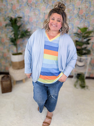 Andi Cooling Cocoon Cardigan w/Pockets-7- Year Round Basic Tops-zenana-Styled by Stacked - A Plus Size Women's Boutique in Lakeville, MN