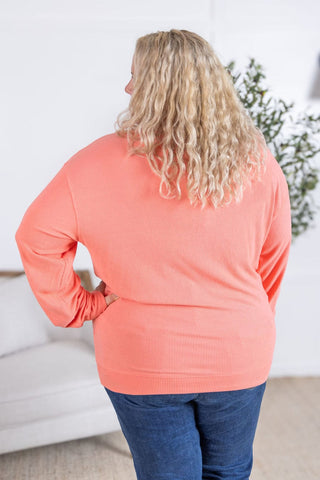 Annie Brushed Ribbed Premium Pullover Top (11 colors!)-2- Long Sleeve Tops-MICHELLE MAE-Styled by Stacked - A Plus Size Women's Boutique in Lakeville, MN
