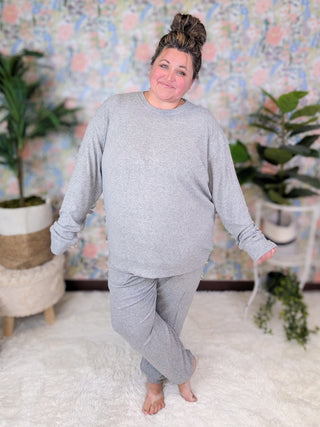 Annie Luxe Brushed Ribbed Joggers in Solids (8 Colors)-10- Bottoms Non-Denim-MICHELLE MAE-Styled by Stacked - A Plus Size Women's Boutique in Lakeville, MN