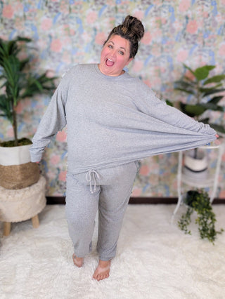 Annie Luxe Brushed Ribbed Joggers in Solids (8 Colors)-10- Bottoms Non-Denim-MICHELLE MAE-Styled by Stacked - A Plus Size Women's Boutique in Lakeville, MN