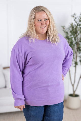Annie Luxe Brushed Ribbed Pullovers in Solids (18 COLORS)-2- Long Sleeve Tops-MICHELLE MAE-Styled by Stacked - A Plus Size Women's Boutique in Lakeville, MN