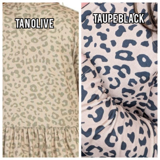 Anthea Tiered Cardigan in Leopard-4- Overlayer Tops-BE STAGE-Styled by Stacked - A Plus Size Women's Boutique in Lakeville, MN