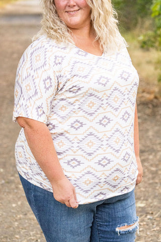 Ashley Ultimate Dolman Short Sleeve Tee- SELECT PRINTS-1- ShortSlv/Slvless Tops-Michelle Mae-Styled by Stacked - A Plus Size Women's Boutique in Lakeville, MN