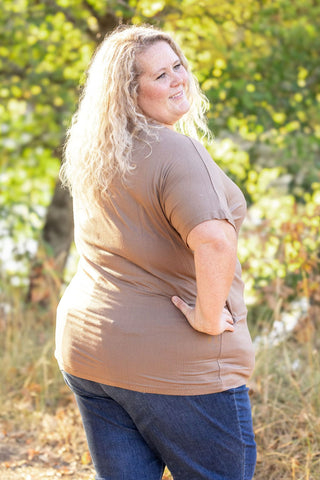 Ashley Ultimate Dolman Tee in Short Sleeve Solids (15 colors)-1- ShortSlv/Slvless Tops-Michelle Mae-Styled by Stacked - A Plus Size Women's Boutique in Lakeville, MN