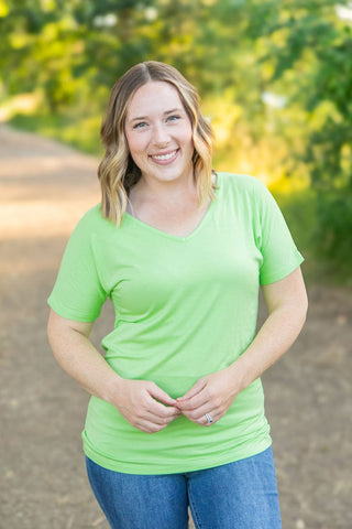 Ashley Ultimate Dolman Tee in Short Sleeve Solids (15 colors)-1- ShortSlv/Slvless Tops-Michelle Mae-Styled by Stacked - A Plus Size Women's Boutique in Lakeville, MN