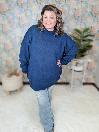 Aurora Cozy Dolman Slouchy Sweater in Solids (5 COLORS)-2- Long Sleeve Tops-Michelle Mae-Styled by Stacked - A Plus Size Women's Boutique in Lakeville, MN