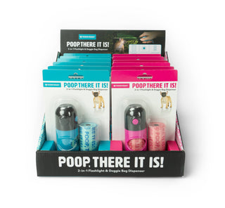 SALE- Poop, There It Is! 2-in-1 Flashlight & Doggie Bag Dispenser