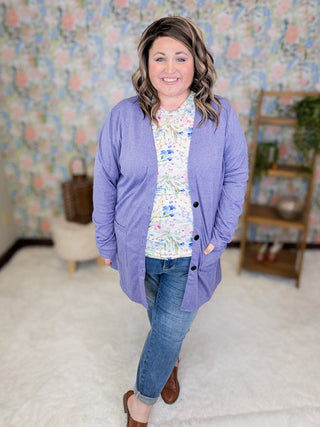 Blair Mockneck Long Sleeve w/Thumbholes in Florals (13 Prints)-2- Long Sleeve Tops-MICHELLE MAE-Styled by Stacked - A Plus Size Women's Boutique in Lakeville, MN