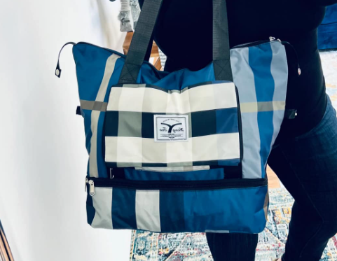 Big Bag Season Plaid Carry All
