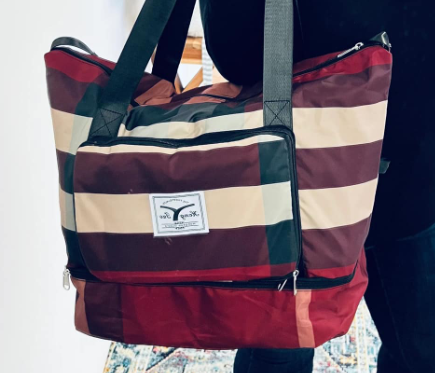 Big Bag Season Plaid Carry All