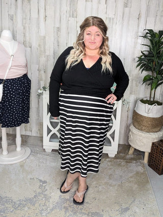 Call It a Tie Button Front Midi Dress (5 colors)-11- Dress/Romp/Jump-Michelle Mae-Styled by Stacked - A Plus Size Women's Boutique in Lakeville, MN