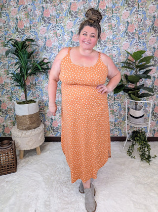 Catie Perfect Scooped Midi Dress in Floral-11- Dress/Romp/Jump-Michelle Mae-Styled by Stacked - A Plus Size Women's Boutique in Lakeville, MN