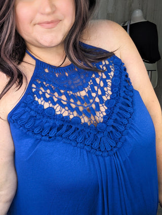 Charlee Crochet Top Maxi Dress (4 Colors)-11- Dress/Romp/Jump-CY fashion-Styled by Stacked - A Plus Size Women's Boutique in Lakeville, MN