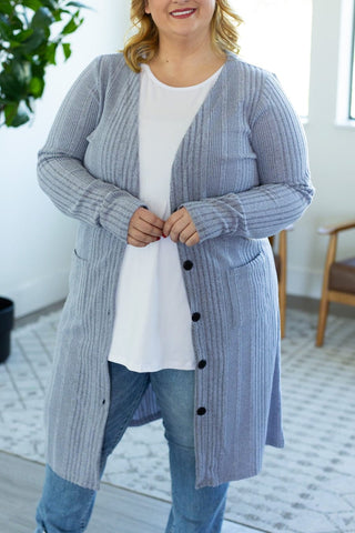 Colbie Ribbed Knit Lightweight Duster (4 colors)-7- Year Round Basic Tops-Michelle Mae-Styled by Stacked - A Plus Size Women's Boutique in Lakeville, MN