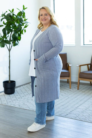 Colbie Ribbed Knit Lightweight Duster (4 colors)-7- Year Round Basic Tops-Michelle Mae-Styled by Stacked - A Plus Size Women's Boutique in Lakeville, MN