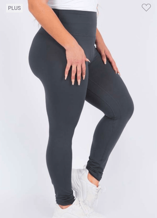 Core Comfort Leggings in Solids-8- Legging/Lounge/Bralette-YELETE-Styled by Stacked - A Plus Size Women's Boutique in Lakeville, MN