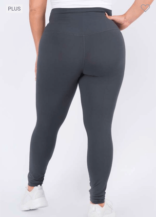 Core Comfort Leggings in Solids-8- Legging/Lounge/Bralette-YELETE-Styled by Stacked - A Plus Size Women's Boutique in Lakeville, MN