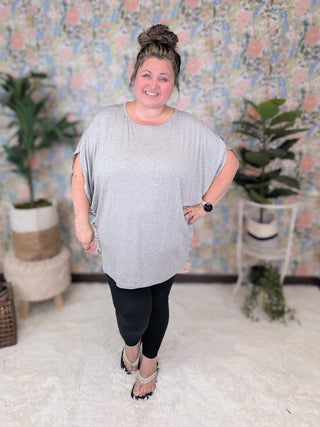 Darcy Luxe Dolman Top- SELECT SOLIDS-1- ShortSlv/Slvless Tops-MICHELLE MAE-Styled by Stacked - A Plus Size Women's Boutique in Lakeville, MN