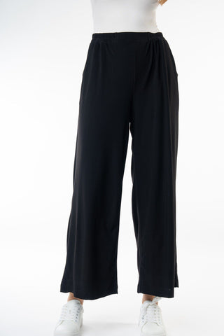 Davina Wide Leg Pull On Pants w/Pockets-10- Bottoms Non-Denim-WHITE BIRCH-Styled by Stacked - A Plus Size Women's Boutique in Lakeville, MN