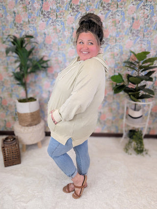 Desiree Mineral Washed Hoodie-3- Hooded Tops-SEW IN LOVE-Styled by Stacked - A Plus Size Women's Boutique in Lakeville, MN
