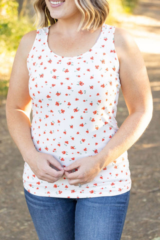 Elsie Scoopneck Buttery Soft Luxe Tank (13 prints)-1- ShortSlv/Slvless Tops-MICHELLE MAE-Styled by Stacked - A Plus Size Women's Boutique in Lakeville, MN