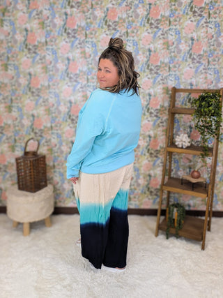 11- Dress/Romp/Jump Enid Flowy Side-Split Beach Pants plus size clothing
