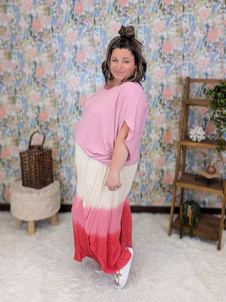 11- Dress/Romp/Jump Enid Flowy Side-Split Beach Pants plus size clothing