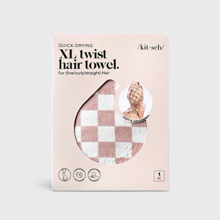 ***XL Quick-Dry Hair Towel Wrap-12- Accessories & Gifts-KITSCH-Styled by Stacked - A Plus Size Women's Boutique in Lakeville, MN