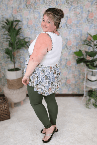 8- Legging/Lounge/Bralette Core Comfort Leggings in Solids plus size clothing