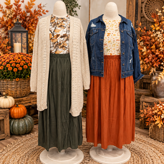 Blair Mockneck w/Thumbholes in Fall Vibes (3 Prints)