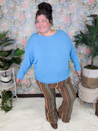 Gracie Boatneck Long Sleeve Dolman (3 colors)-2- Long Sleeve Tops-WHITE BIRCH-Styled by Stacked - A Plus Size Women's Boutique in Lakeville, MN