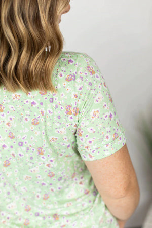 POCKETFUL OF PERFECT- PRINTS SHORT SLEEVE TOPS Michelle Mae 