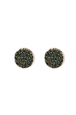 Druzy Stud Earrings