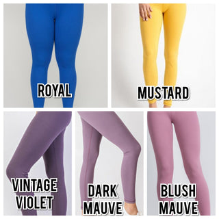 High Rise Boutique Butter Leggings in Select Colors-8- Legging/Lounge/Bralette-rae mode-Styled by Stacked - A Plus Size Women's Boutique in Lakeville, MN