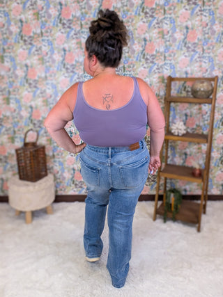 9- Bottoms Denim Judy Blue Tummy Control Straight Leg Jeans plus size clothing