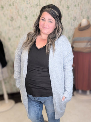 Kensington Cozy Sweater Cardigan w/Pockets (11 Colors)-4- Overlayer Tops-MICHELLE MAE-Styled by Stacked - A Plus Size Women's Boutique in Lakeville, MN