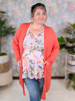 Lena Scoopneck Short Sleeve Babydoll in Florals-1- ShortSlv/Slvless Tops-BE STAGE-Styled by Stacked - A Plus Size Women's Boutique in Lakeville, MN