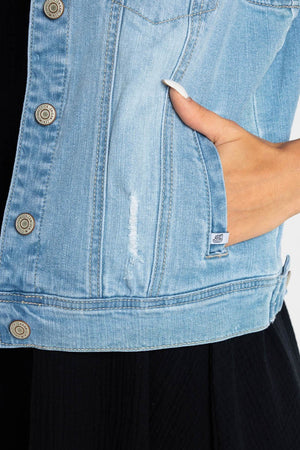 Baby's Got Her Blue Jeans On Denim Vest