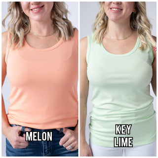 1- ShortSlv/Slvless Tops Livi Triple Stretch Scoopneck Tank in Solids (19 Colors) plus size clothing