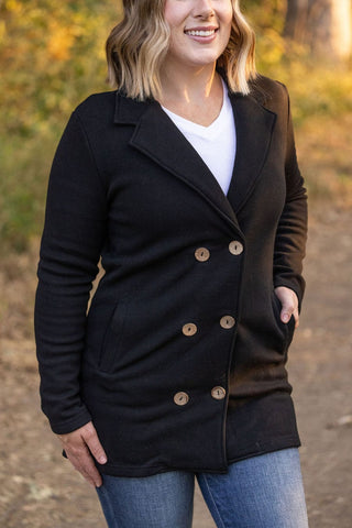 Luxe Sweatshirt Vibe Premium Peacoats (4 Colors)-4- Overlayer Tops-Michelle Mae-Styled by Stacked - A Plus Size Women's Boutique in Lakeville, MN