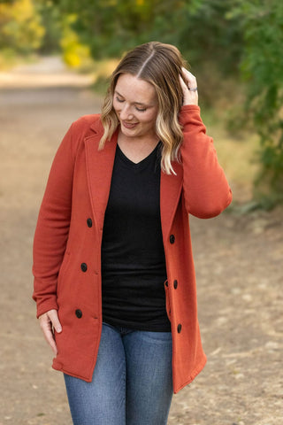 Luxe Sweatshirt Vibe Premium Peacoats (4 Colors)-4- Overlayer Tops-Michelle Mae-Styled by Stacked - A Plus Size Women's Boutique in Lakeville, MN