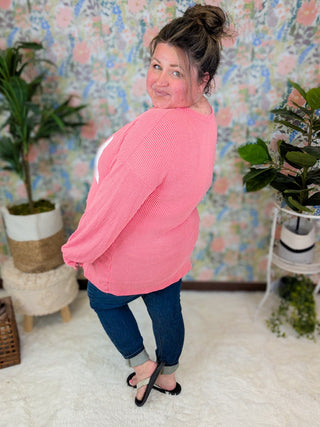 MAMA Urban Ribbed Dolman Long Sleeve (3 Colors)-6- Graphic Tops-HEIMISH-Styled by Stacked - A Plus Size Women's Boutique in Lakeville, MN