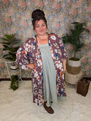 Martie Pull On Midi Skirt in Sage-10- Bottoms Non-Denim-WHITE BIRCH-Styled by Stacked - A Plus Size Women's Boutique in Lakeville, MN