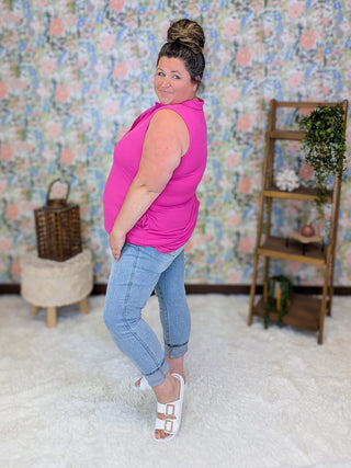 11- Dress/Romp/Jump Maxine Ribbed Collared Tank Dress in Solids plus size clothing