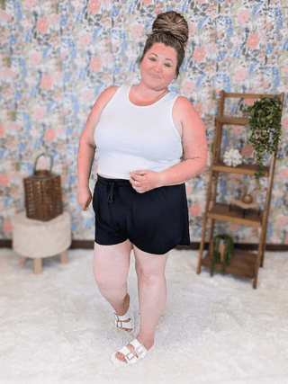 1- ShortSlv/Slvless Tops Meera Racerback Brami w/Built in Bra plus size clothing