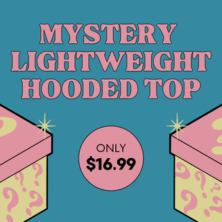 4- Overlayer Tops ***$16.99 MYSTERY LIGHTWEIGHT HOODED TOP plus size clothing