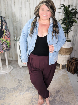 Monica Ribbed Brami w/Built In Bra (3 colors)-1- ShortSlv/Slvless Tops-WHITE BIRCH-Styled by Stacked - A Plus Size Women's Boutique in Lakeville, MN